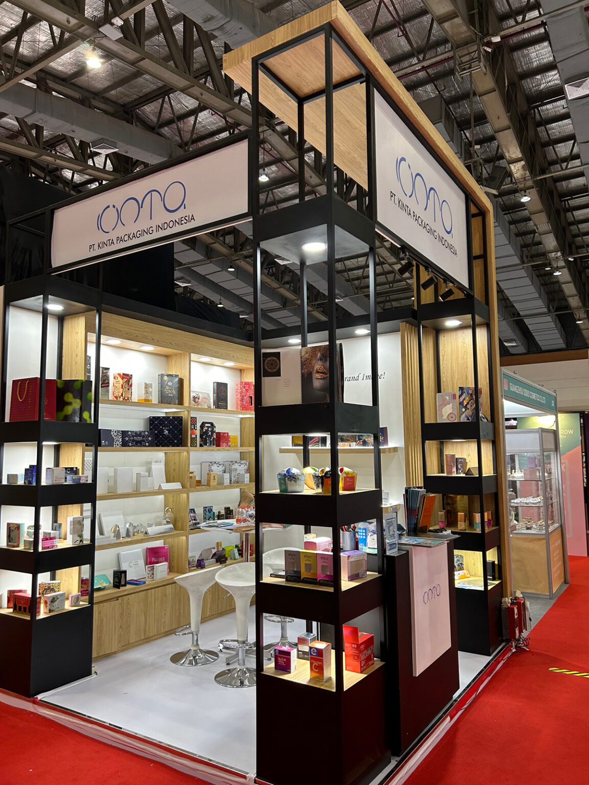 PT Kinta Packaging Indonesia exhibit at Cosmobeaute Indonesia in ...